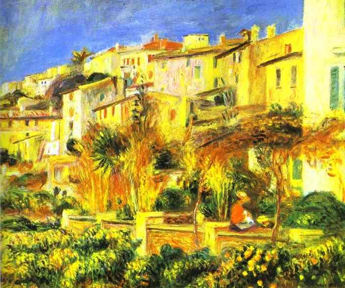 Pierre Auguste Renoir Terrace at Cagnes